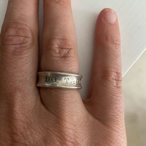 Tiffany & Co. Sterling Silver 1837 Collection Ring